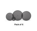 JBL MTC-442BG 6-Pack Round Speaker Magnetic Grilles
