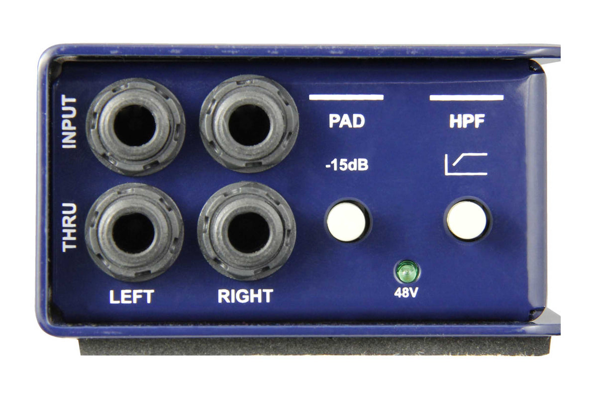 Radial Engineering J48 Stereo 2 Channel Active Direct Box with 48V Phantom Power