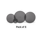 JBL MTC-445BG 6-Pack Round Magnetic Speaker Grilles