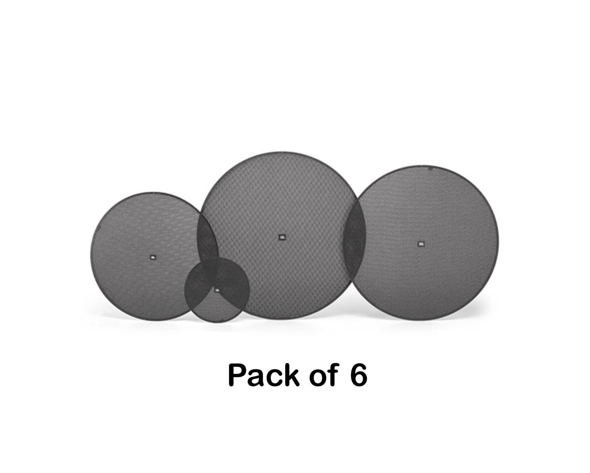 JBL MTC-445BG 6-Pack Round Magnetic Speaker Grilles