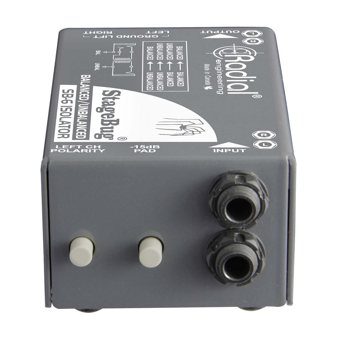 Radial Engineering SB-6 Stereo Signal Isolator with Ground Lift