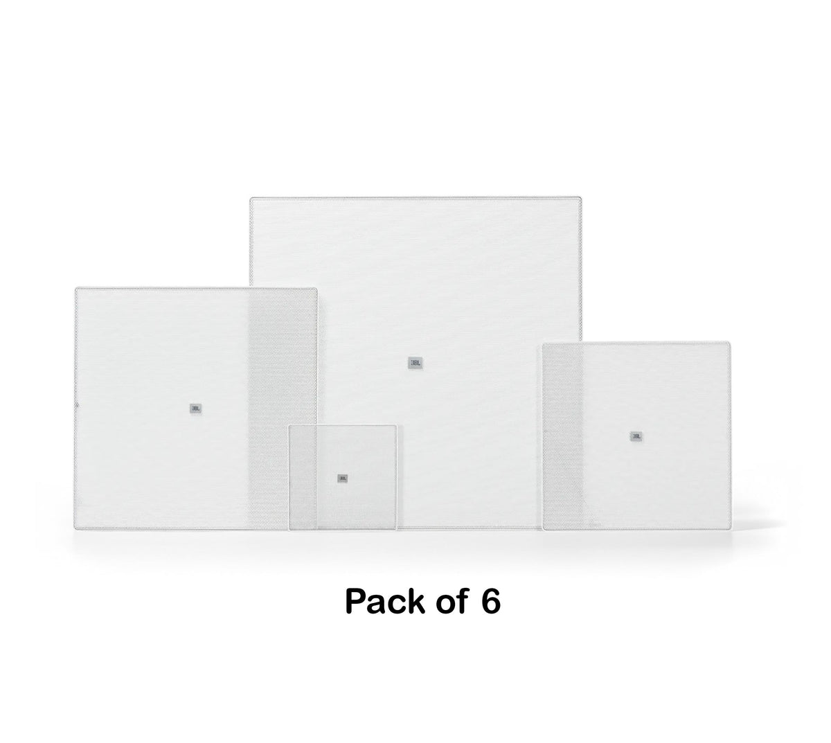 JBL MTC-447SG 6-Pack Magnetic Square Speaker Grilles