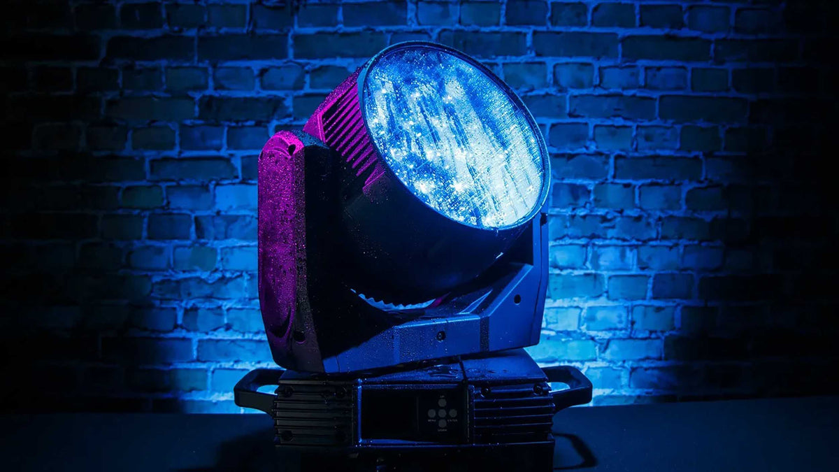 Blizzard Lighting Typhon IP Wash IP65 Outdoor-Rated RGBW LED Moving Head Wash