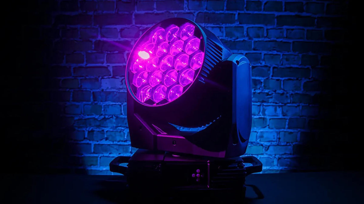 Blizzard Lighting Typhon IP Wash IP65 Outdoor-Rated RGBW LED Moving Head Wash