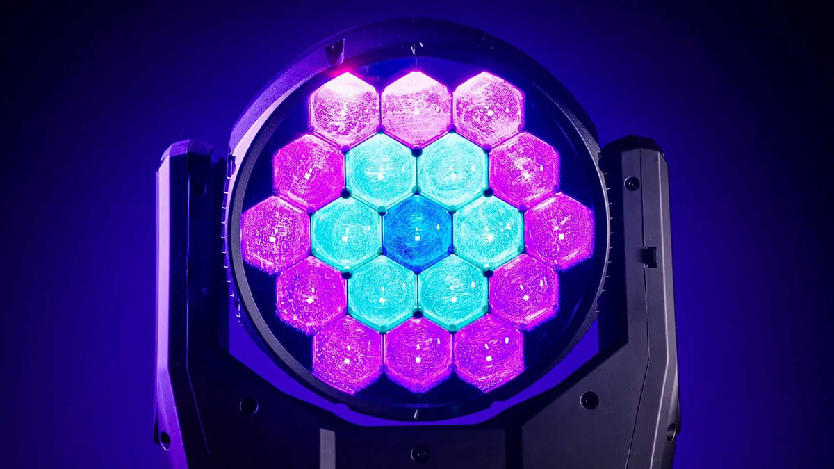 Blizzard Lighting Typhon IP Wash IP65 Outdoor-Rated RGBW LED Moving Head Wash