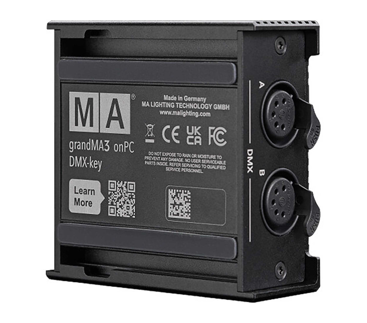 MA Lighting MA4035535 grandMA3 onPC DMX-Key with 4096 Parameters and 2 × 5-Pin DMX Outputs