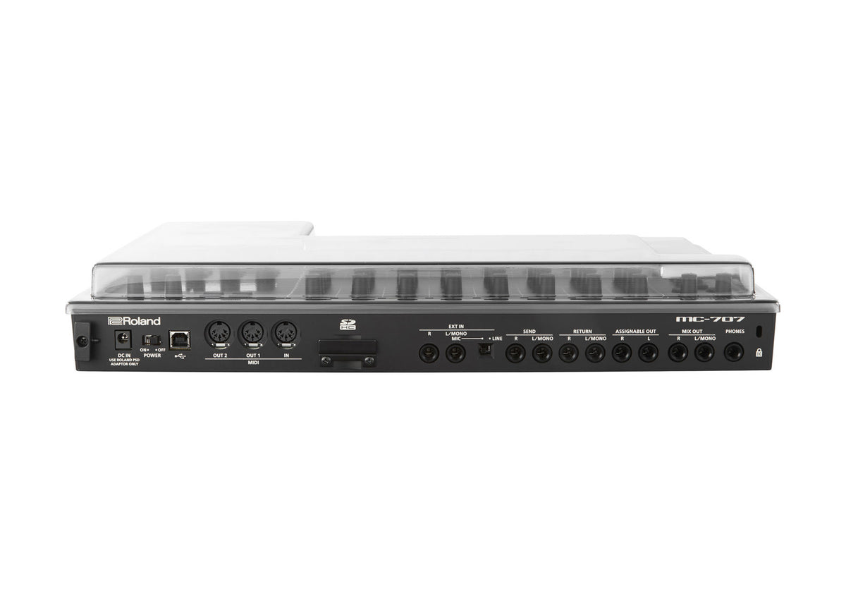 Decksaver DS-PC-MC707, Protective Cover for Roland MC-707 Groove Box