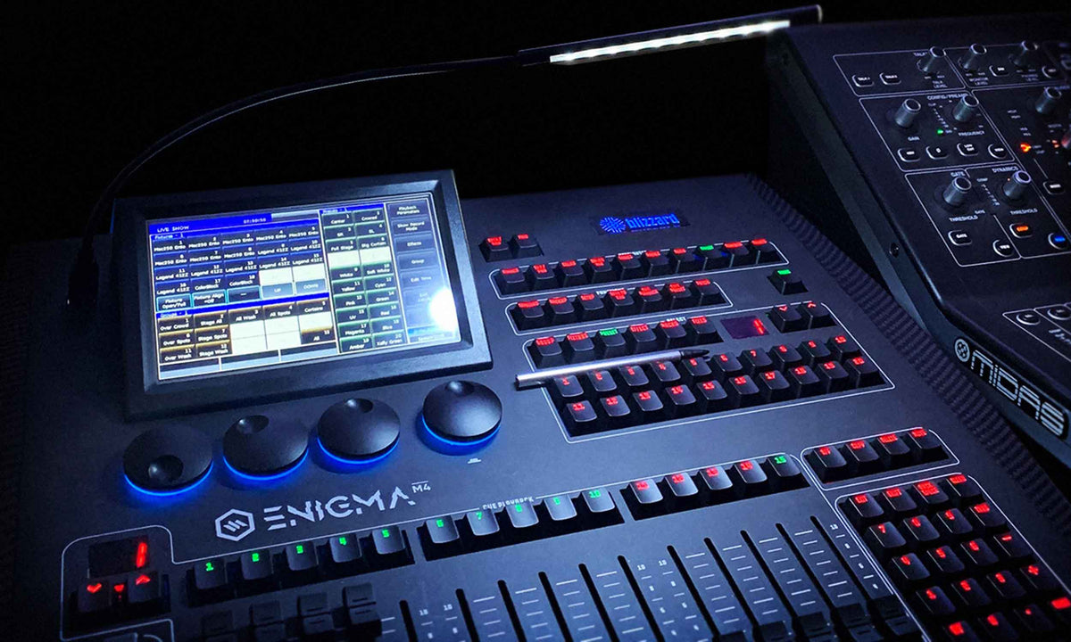 Blizzard Lighting Enigma M4 DMX Lighting Controller with 7 Inch Touchscreen