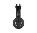 AKG K872 Master Reference Closed-Back Over-Ear Headphones 53mm Drivers with 1.5 Tesla Magnet Systems