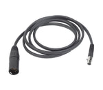 AKG MK HS XLR 5D Headset Cable 6-Pin Mini XLR to 5-Pin XLR Male for Cameras and Intercoms