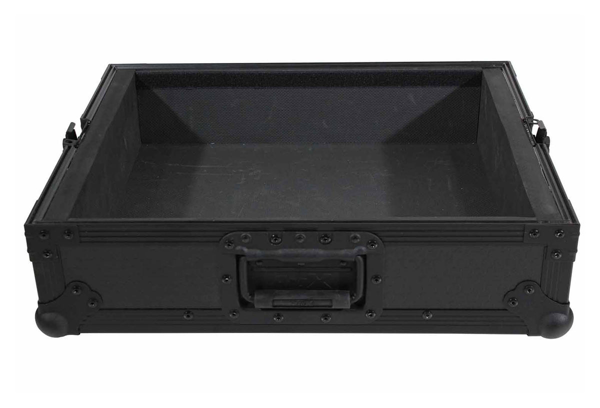 ProX T-TTBL Flight Case for Turntable with Foam Kit - Black on Black