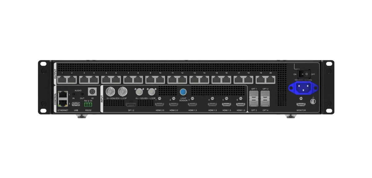 Blizzard Lighting VX2000 Pro, All in One LED Video Controller and Processor 13 Million Pixels