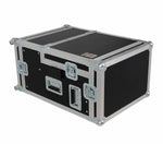 ProX XSM-AVFCREGIE4 Broadcast Regie Production Video Controller Flight Case 4U Rack Bay with Monitor Mount