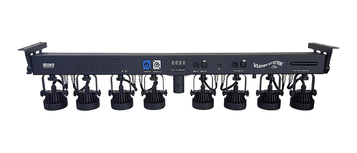 Blizzard Lightning Weather System EXA With Wireless Foot Controller and Carrying Case