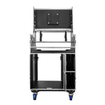Odyssey FLYPACK1 Portable Video Production Workstation Flight Case with 12U and 4U Rack Space