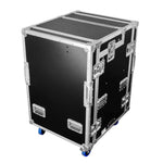 Odyssey FLYPACK1 Portable Video Production Workstation Flight Case with 12U and 4U Rack Space