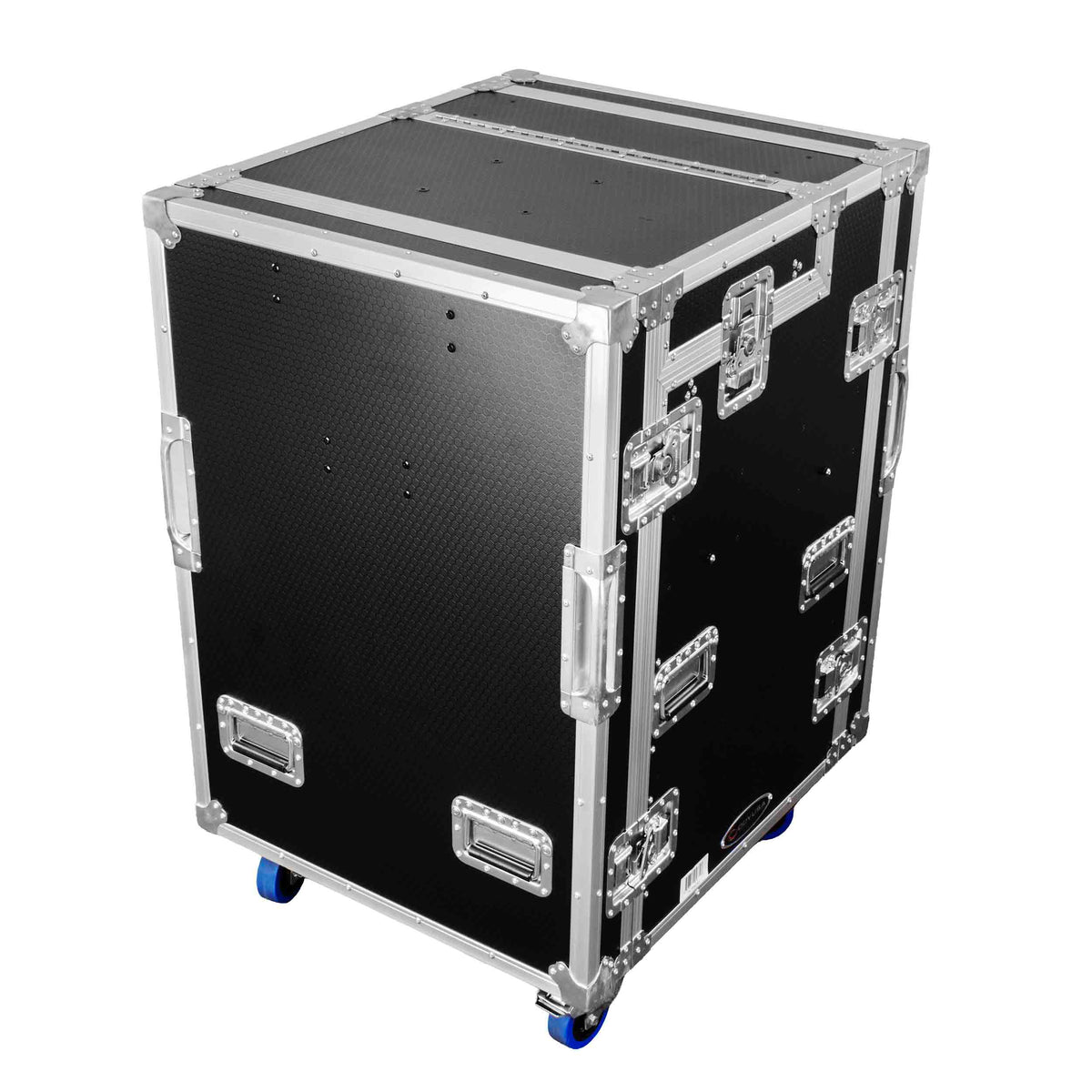 Odyssey FLYPACK1 Portable Video Production Workstation Flight Case with 12U and 4U Rack Space