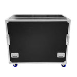 Odyssey FLYPACK2 Portable Dual Bay Video Production Workstation Flight Case with 2 x 12U and 2 x 4U Rack Space