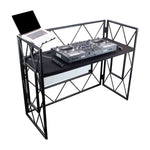 Odyssey ATRUSSDJBOOTH01 Truss Style DJ Booth with 55.5 Inch Wide Work Surface