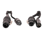 Accu-Cable AACXLR-L-1 Power/Audio Combo Link Cable XLR and Locking IP Connections - 1.5 Foot