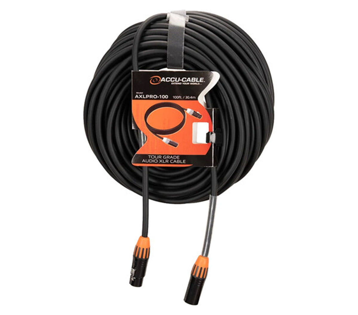 Accu-Cable AXLPRO-100 100 ft Tour-Grade Balanced XLR Cable