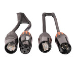 Accu-Cable AC5AXLR-100 CAT5/XLR Link Combo Cable with Shielded Locking CAT5 - 100 Foot