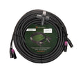 Accu-Cable AC5AXLR-150 CAT5e/XLR Link Combo Cable with Shielded Locking CAT5e and 3-Pin XLR - 150 Foot