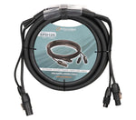 Accu-Cable SPD125 12 ft DMX Combo Cable with IP65 Power Rating