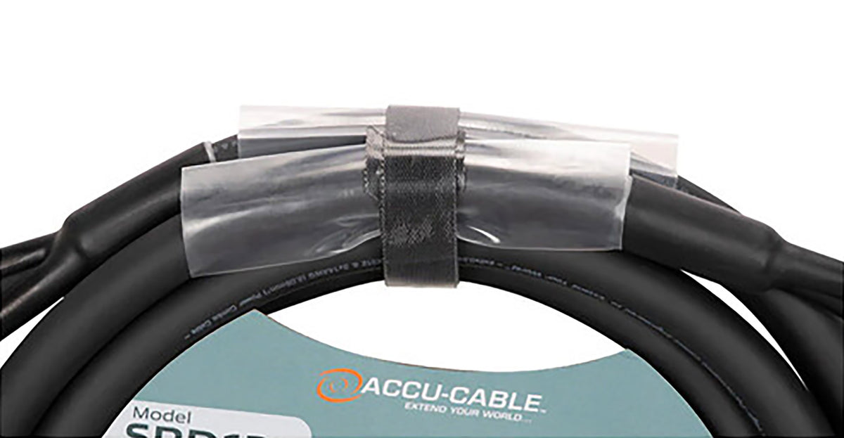 Accu-Cable SPD125 12 ft DMX Combo Cable with IP65 Power Rating