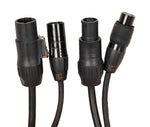 Accu-Cable SPD125 12 ft DMX Combo Cable with IP65 Power Rating