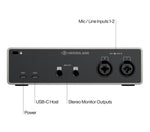 Universal Audio Volt 2 Gen 2 USB Audio Interface 32-Bit Audio with Tone-Shaping Preamps and Auto-Gain by Universal Audio