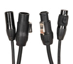 Accu-Cable SPD255 5-Pin DMX Combo Cable with IP65 Power Rating - 25 ft