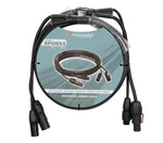 Accu-Cable SPD653 6 ft DMX Combo Cable with IP65 Power Rating