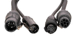 Accu-Cable SPD653 6 ft DMX Combo Cable with IP65 Power Rating