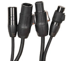 Accu-Cable SPD653 6 ft DMX Combo Cable with IP65 Power Rating