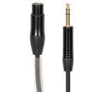 Accu-Cable ADPQXL-F TRS to XLR Female Audio Adapter Cable - 1ft by Accu Cable