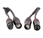 Accu-Cable AC5AXLR-25 25-Foot CAT5e/XLR Link Combo Cable with Shielded Locking CAT5e