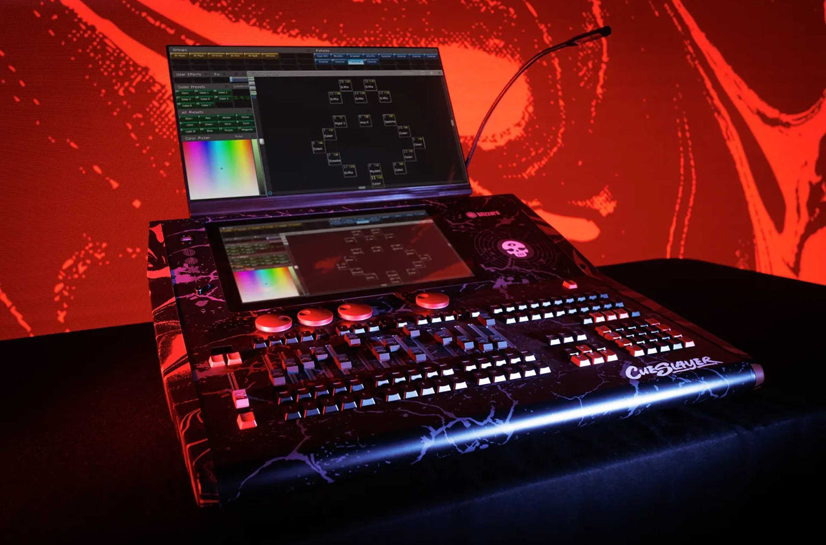 Blizzard Lighting CueSlayer Universe Lighting Console with 15.6 Inch Touchscreen