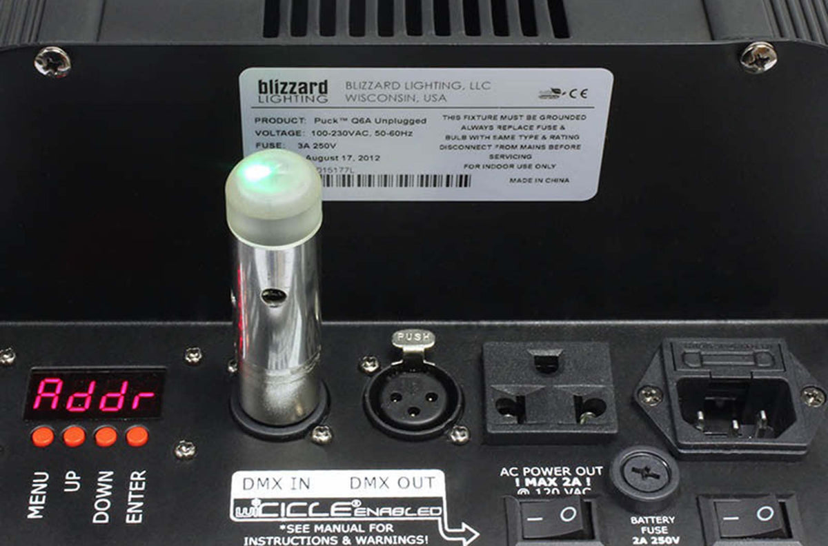 Blizzard Lighting wiCICLE Skywire Wireless DMX Receiver