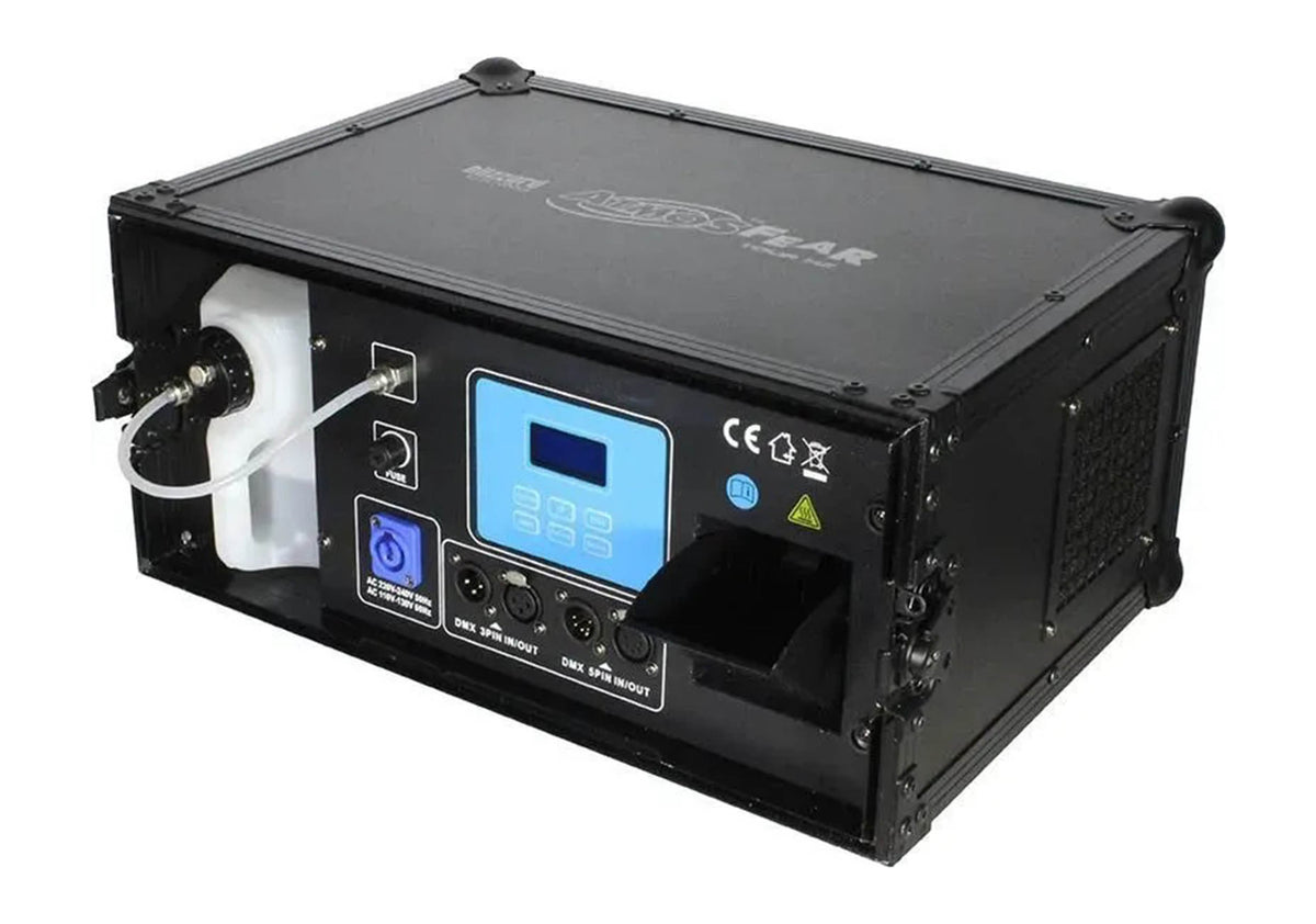 Blizzard Lighting AtmosFEAR Tour HZ, 1000W Water Based Haze Machine with Flight Case