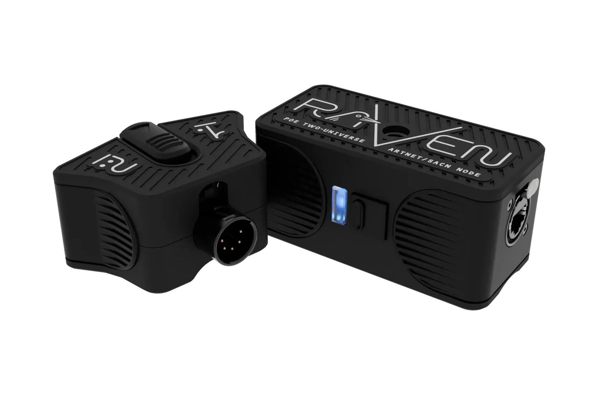 Blizzard Lighting Raven 2 Universe Art Net Node with PoE and Bluetooth