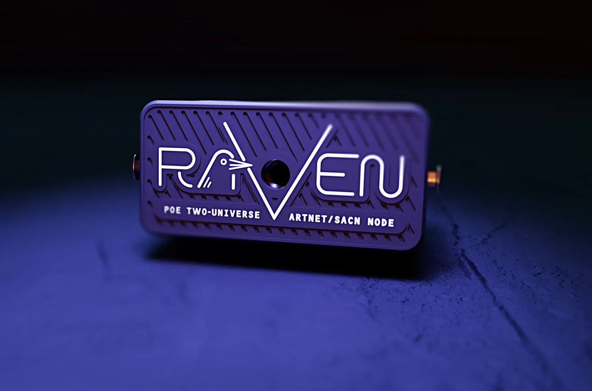 Blizzard Lighting Raven 2 Universe Art Net Node with PoE and Bluetooth