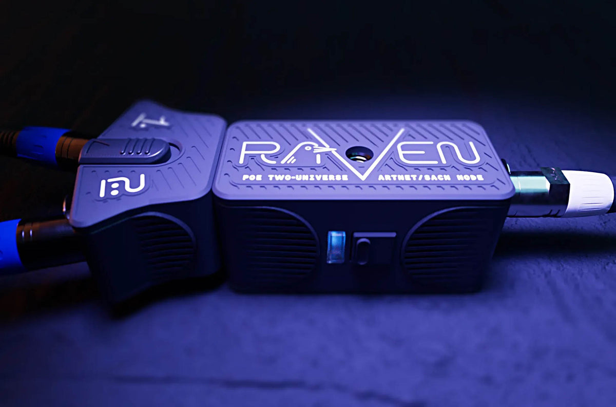 Blizzard Lighting Raven 2 Universe Art Net Node with PoE and Bluetooth