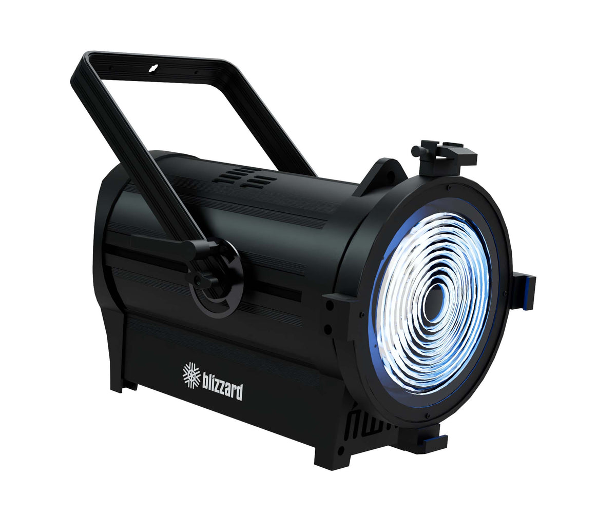 Blizzard Lighting Verismo Fresnel RGBALC, 300W Full Color LED Fresnel Light