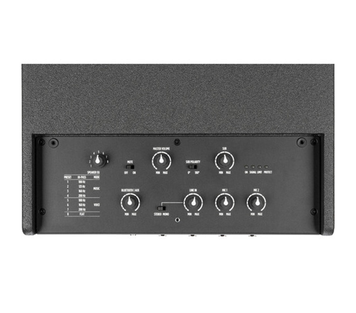 RCF S-08-A Powered Audio System 4-Channel with Powered Subwoofer - 8 Inch