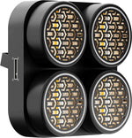Blizzard Lighting Lux Quadra X4 Quad-Cell Warm-White Blinder with RGB Effects