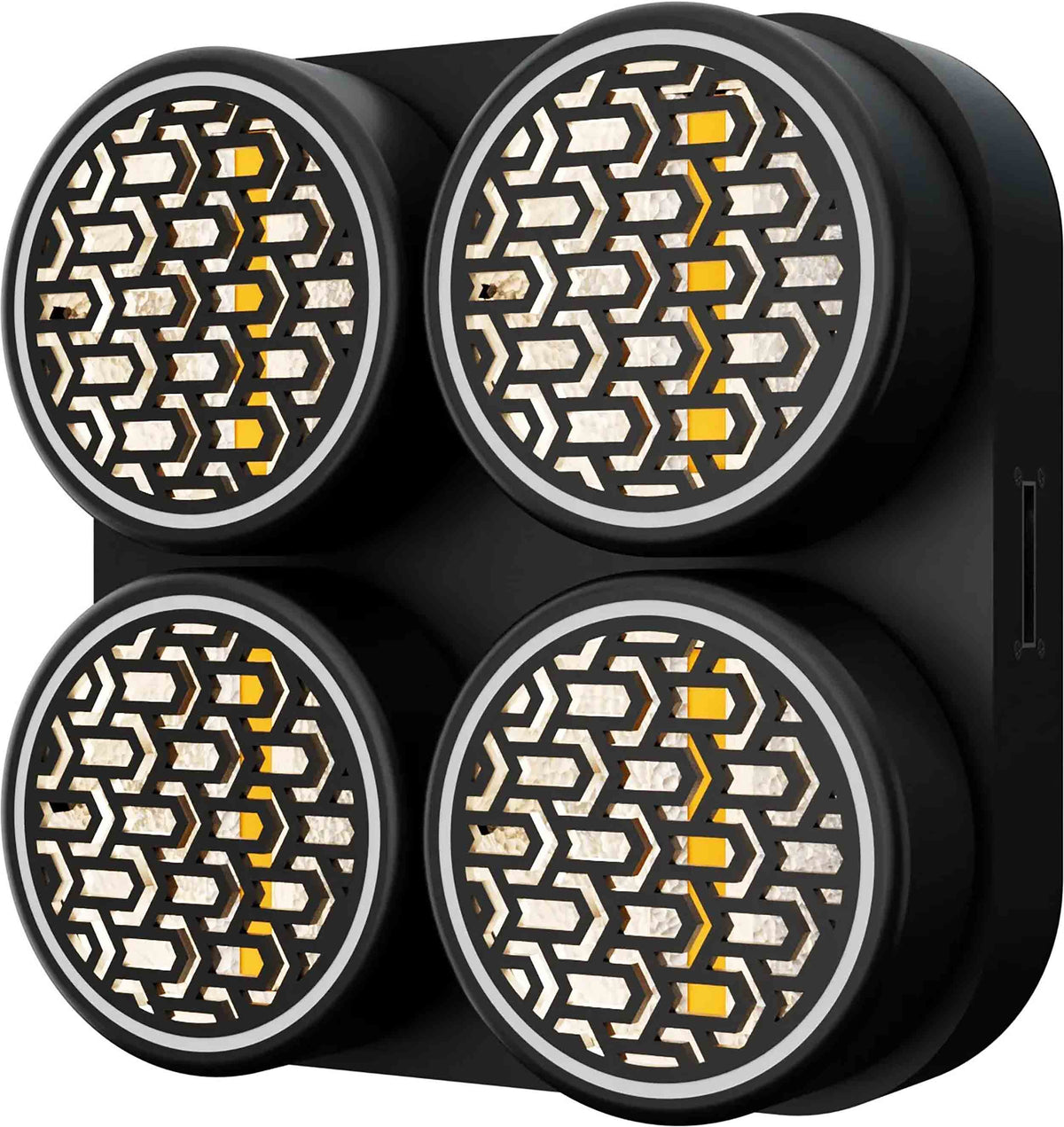 Blizzard Lighting Lux Quadra X4 Quad-Cell Warm-White Blinder with RGB Effects