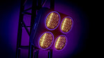 Blizzard Lighting Lux Quadra X4 Quad-Cell Warm-White Blinder with RGB Effects