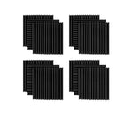 Ultimate Support WPW-24_12 Wedge Acoustic Foam Panels Charcoal - 12 Pack