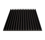 Ultimate Support WPW-24_12 Wedge Acoustic Foam Panels Charcoal - 12 Pack